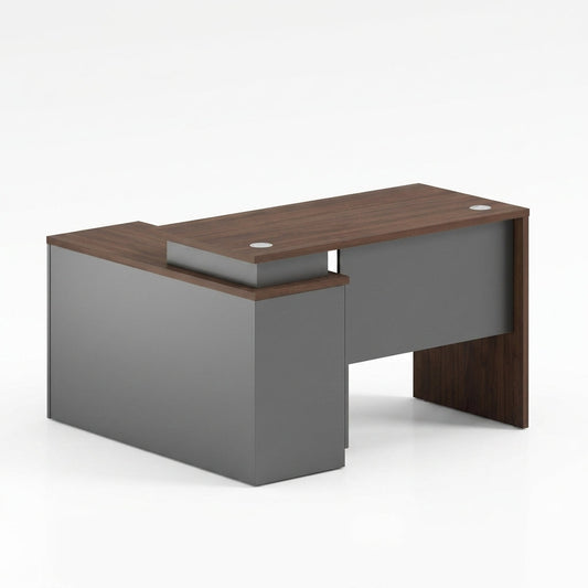 1.4 Modern Durable Eco-Friendly L-Shaped Office Desk