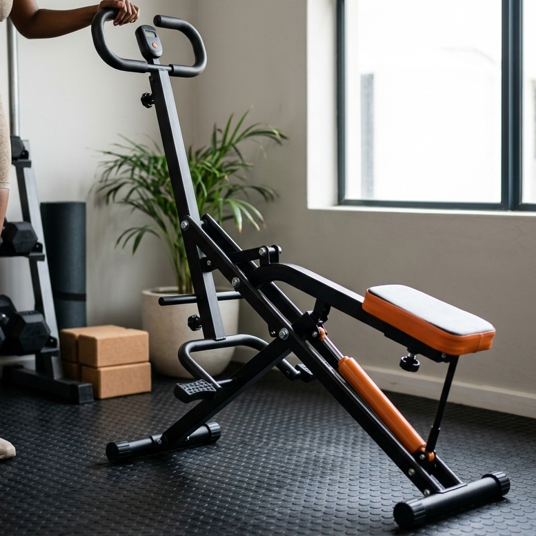 Adjustable Folding Fitness Exercise Machine