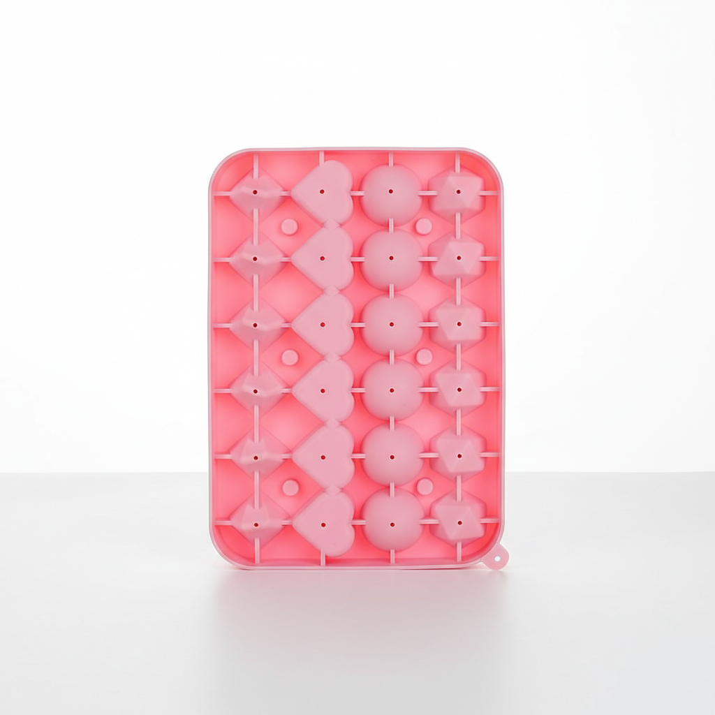 3D Heart & Diamond Silicone Ice Cube Tray