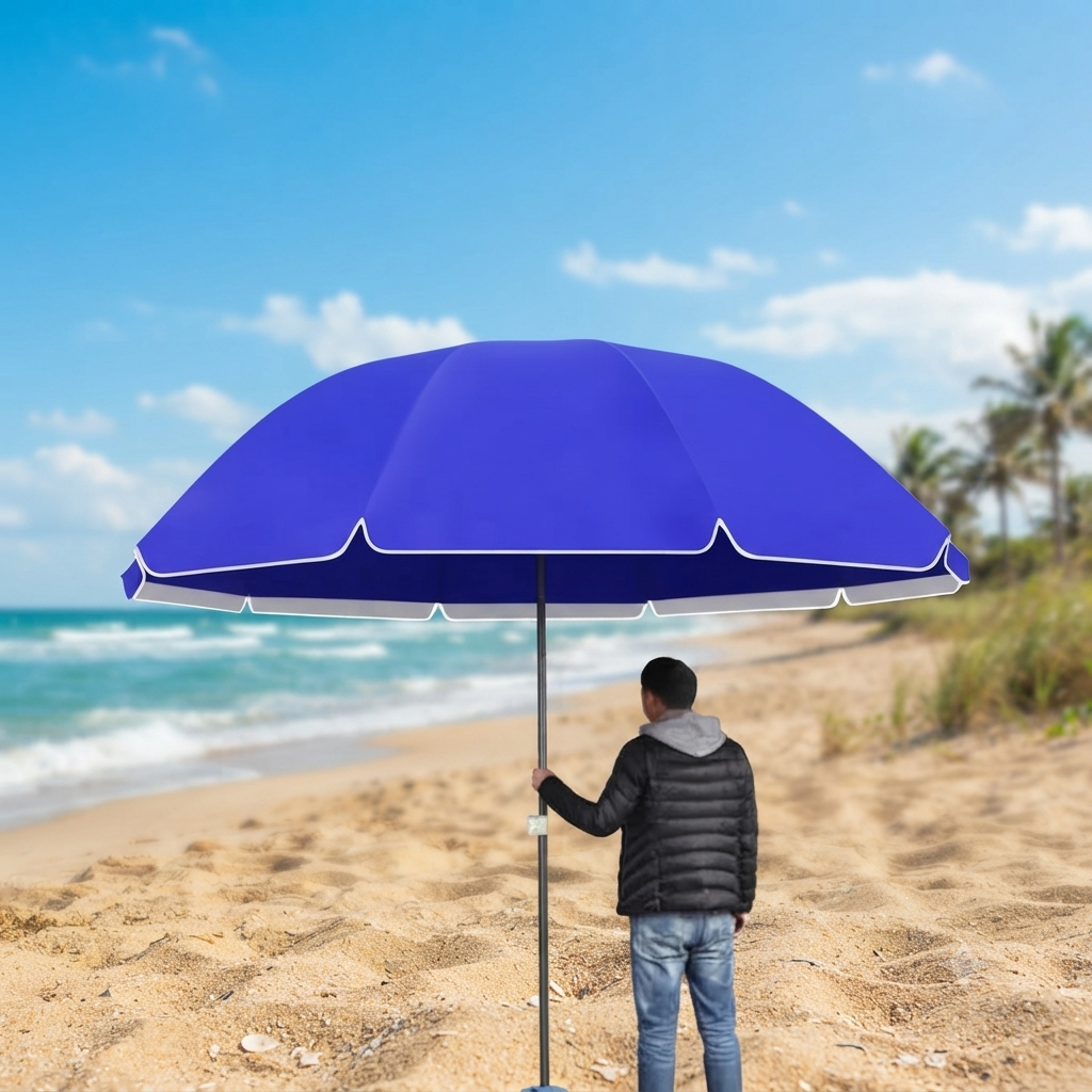 Large Outdoor Beach Umbrella