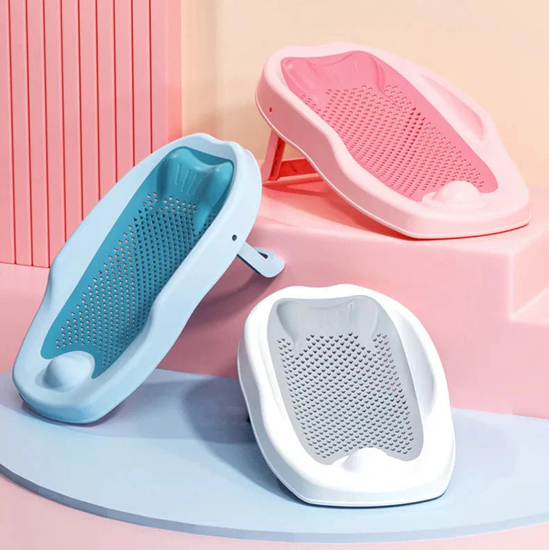Newborn Baby Bath Mesh Net Seat