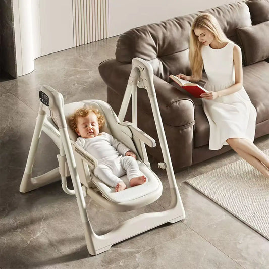Adjustable Baby High Chair with Swing
