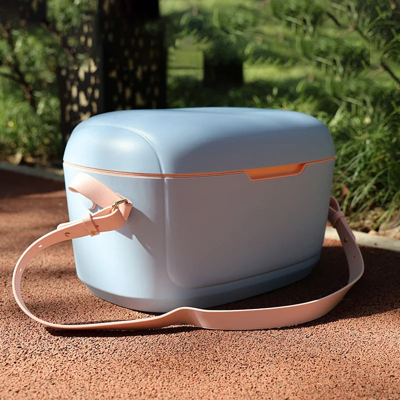 Large Hard Shell Cooler Box – 18 L Portable Insulated Ice Chest