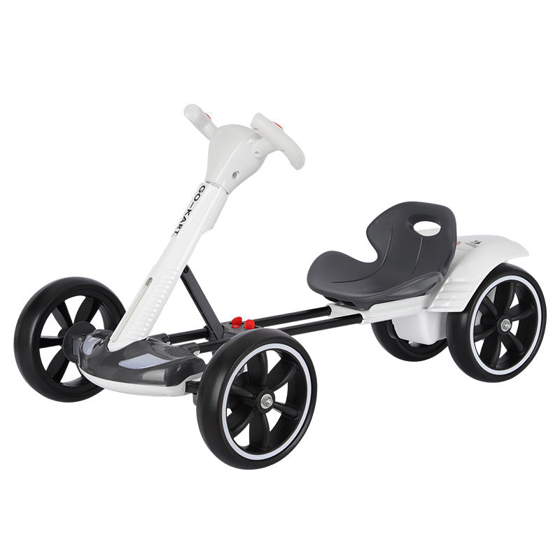 Foldable Children's Electric Four-Wheeler Kart