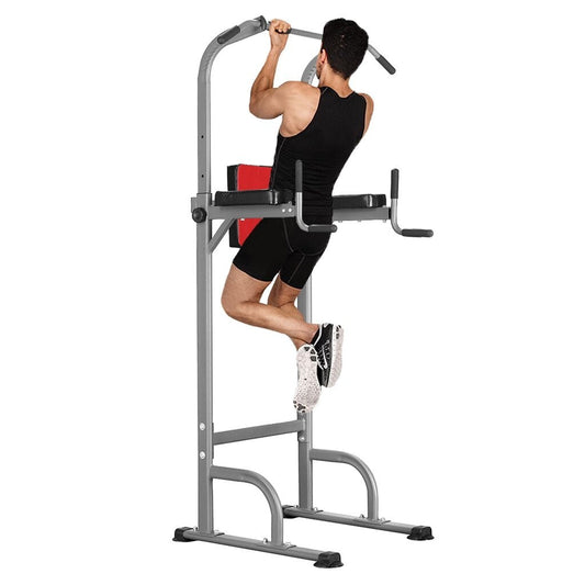 Pro Adjustable Power Tower - Multi-Function Home Gym Station