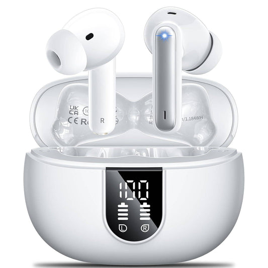 LED Display Bluetooth Earphones
