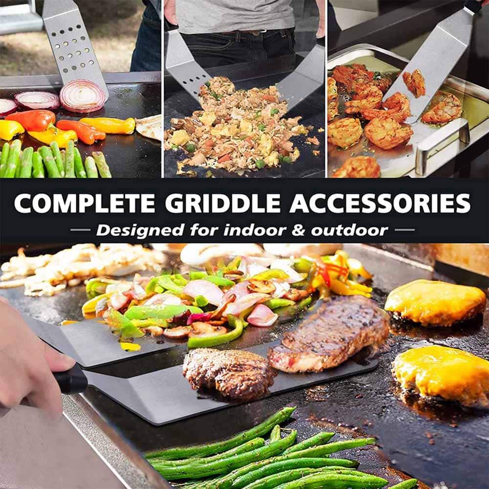 BEICHEN 14 Set Braai/ Camping Flat Grill Tool Accessories Set