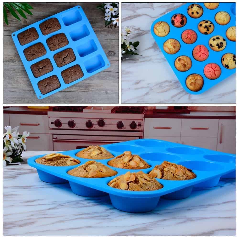 Muffin Pan Silicone Baking Mould