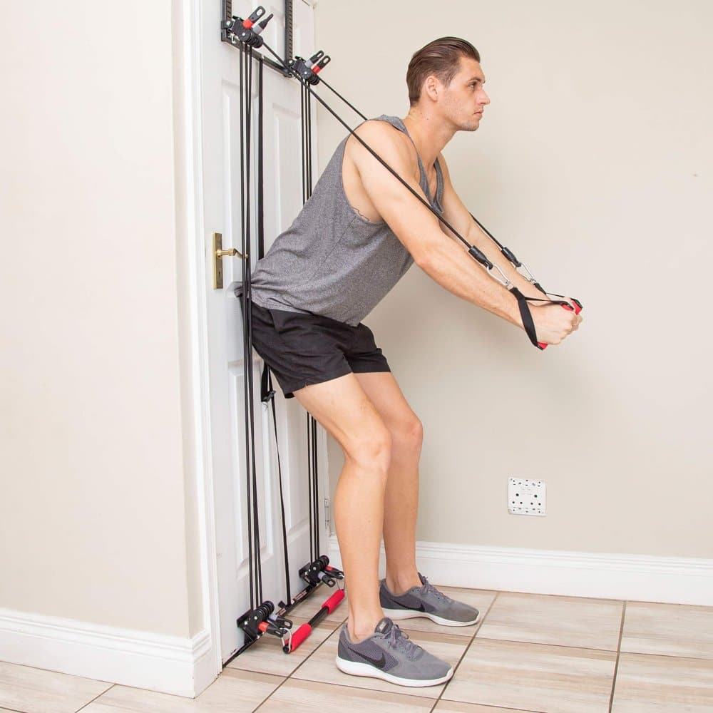 Jake Tower 200 Exercises Door Gym Fitness Resistance Workout