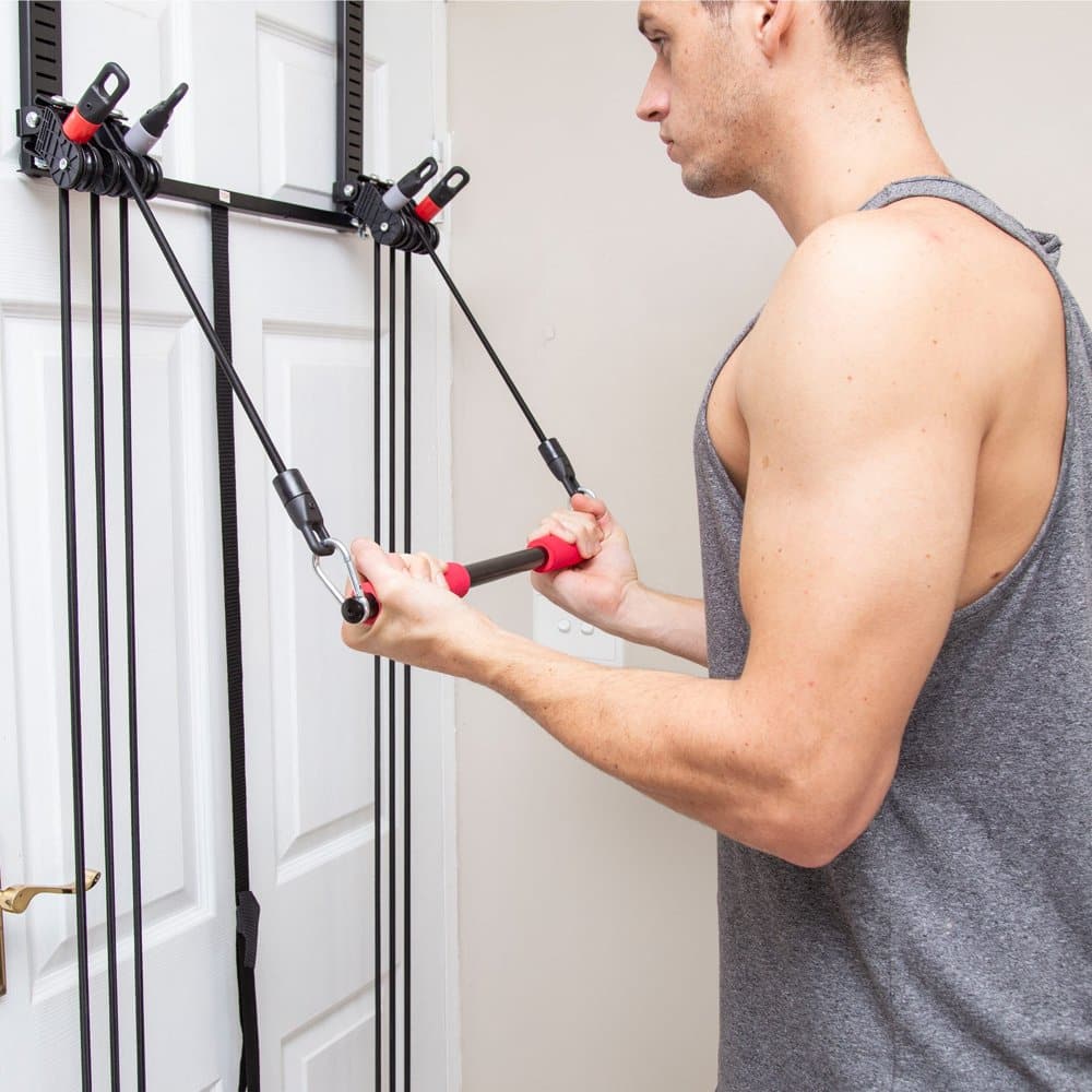 Jake Tower 200 Exercises Door Gym Fitness Resistance Workout