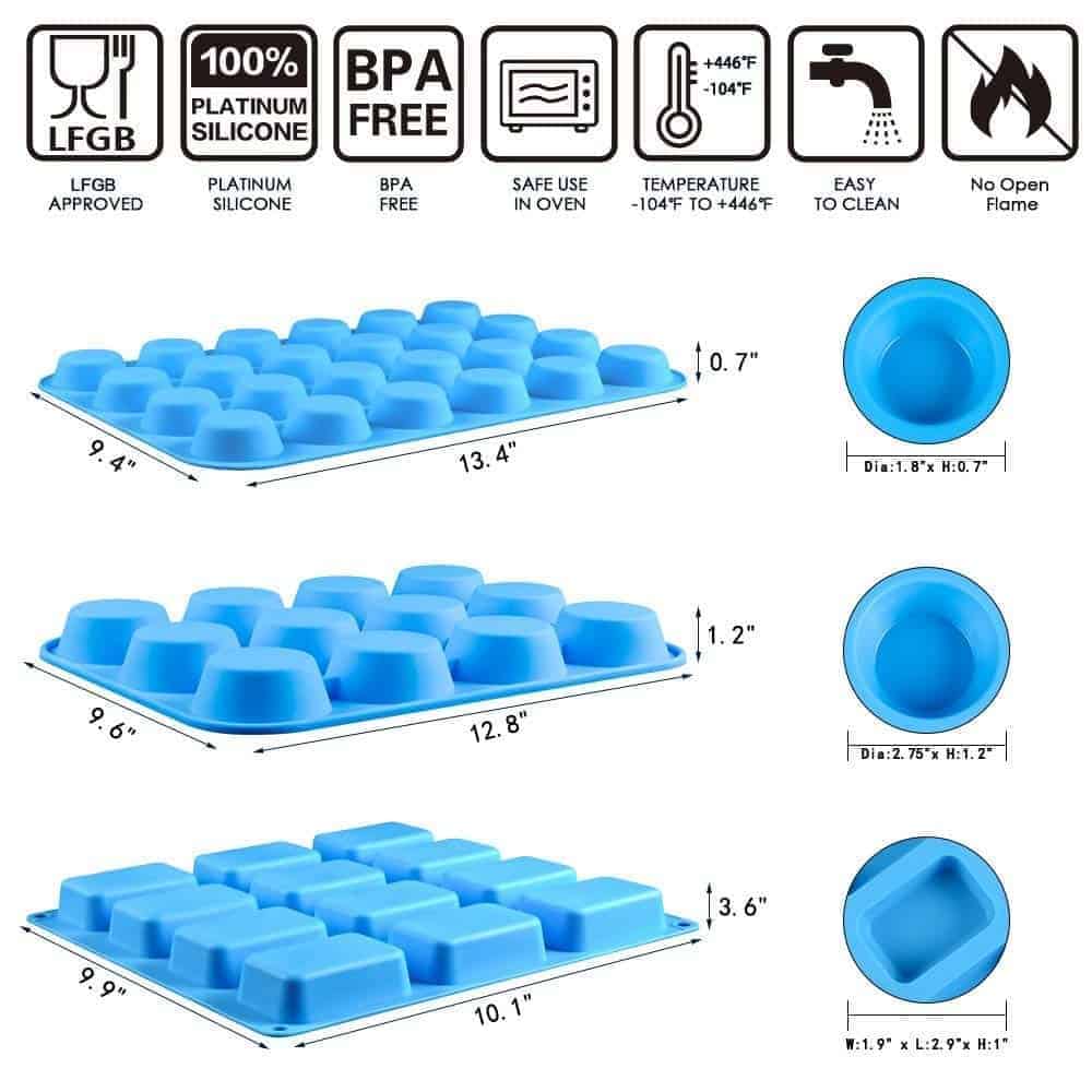 Muffin Pan Silicone Baking Mould