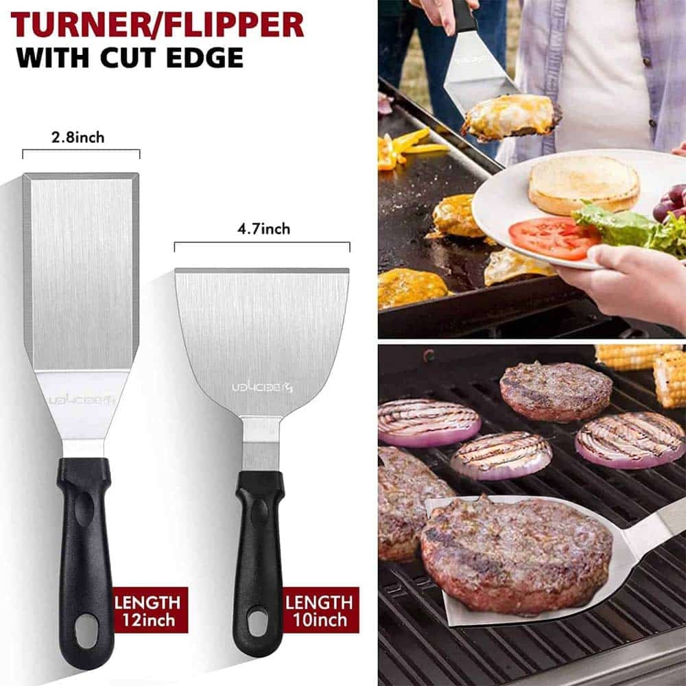 BEICHEN 14 Set Braai/ Camping Flat Grill Tool Accessories Set