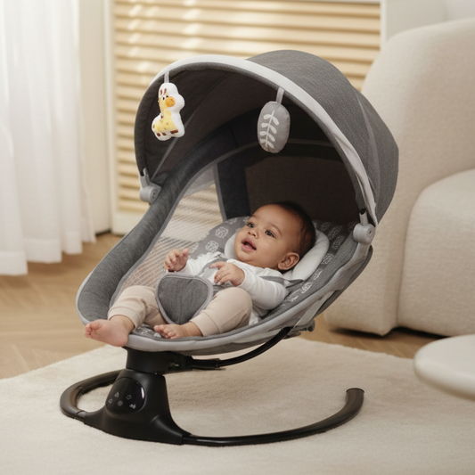 Toddler Music Cradle Swing Baby Electric Rocker Bouncer