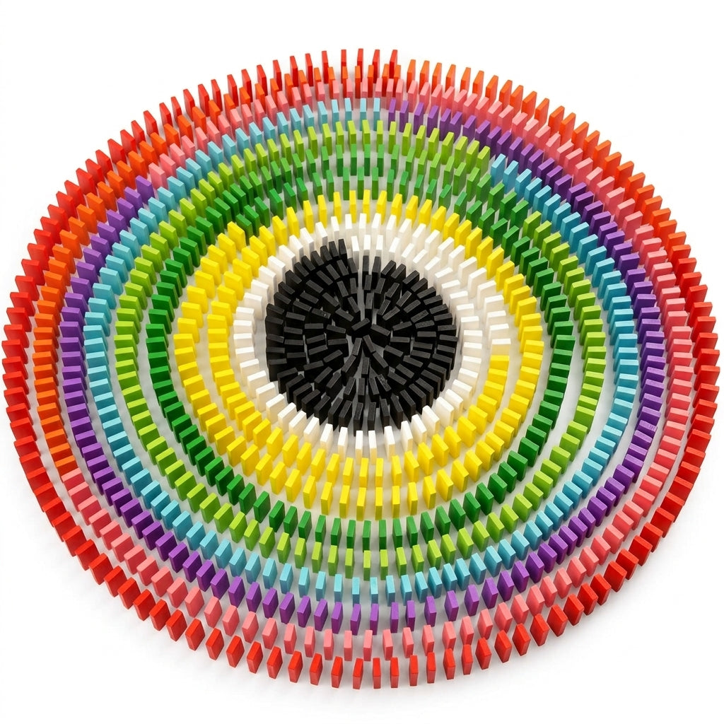 Double Six Nine Dominoes Set Game