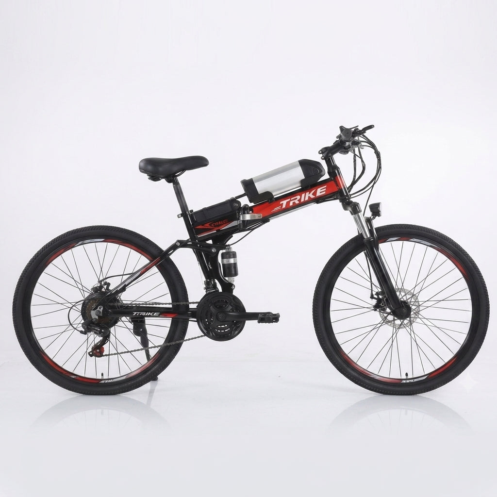 26 Inch Foldable Electric Mountain Bike 48V 250W