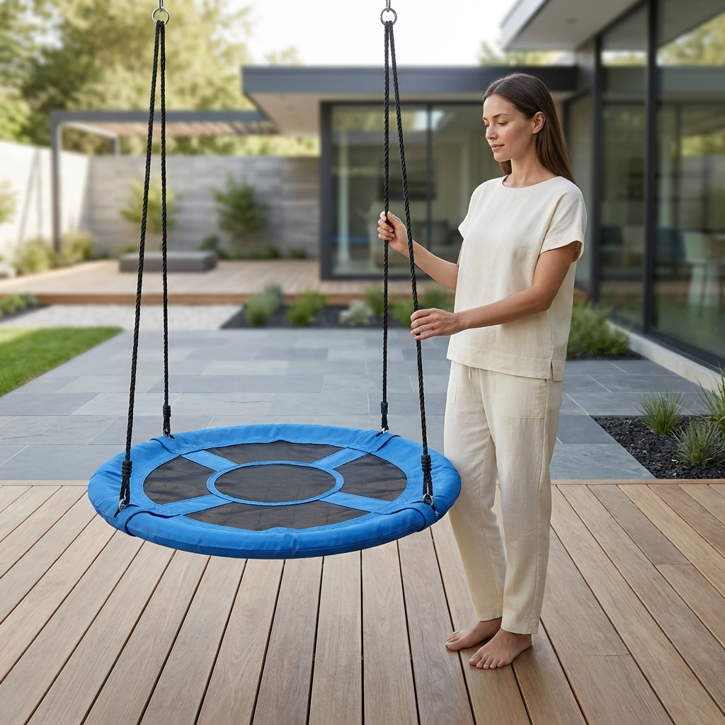 Hanging Saucer Swing - Your Ultimate Outdoor Relaxation Spot