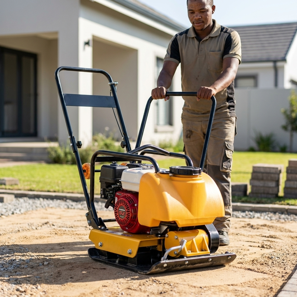 Petrol-Powered Flat Plate Compactor