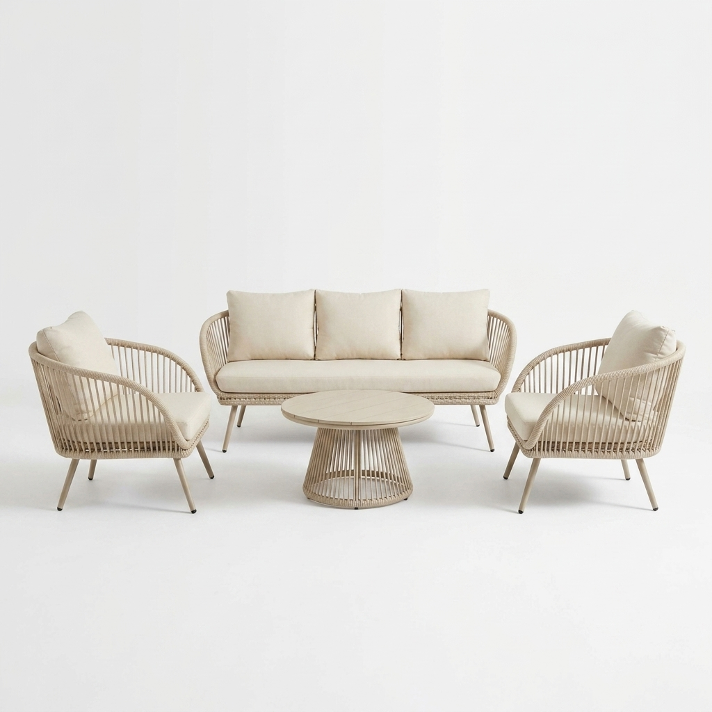 Modern Outdoor Lounge Furniture Set
